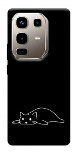 Чехол Lazy cat для Infinix Note 50 Pro 4G