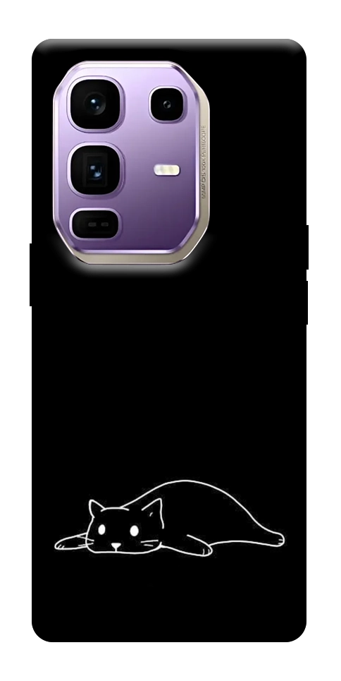 Чехол Lazy cat для Infinix Note 50 Pro+
