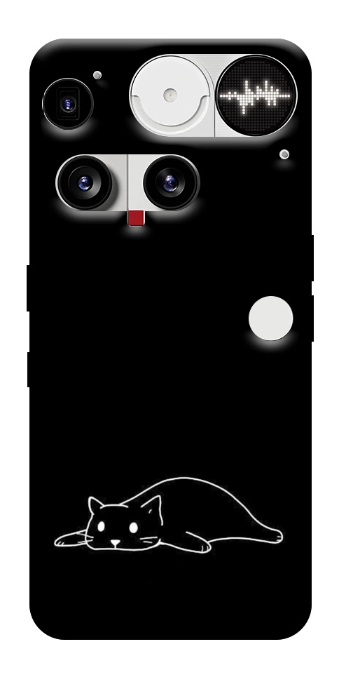 Чехол Lazy cat для Nothing Phone (3)