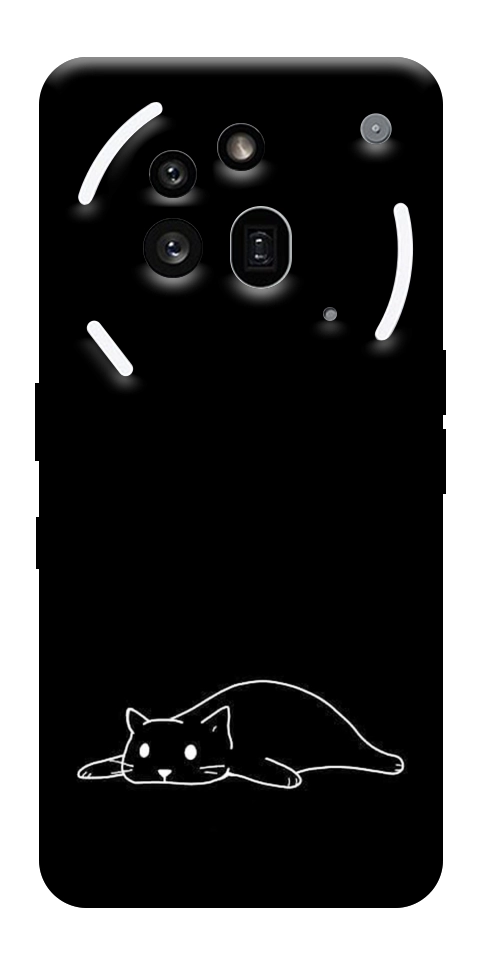 Чехол Lazy cat для Nothing Phone (3a) Pro