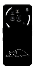 Чехол Lazy cat для Nothing Phone (3a) Pro