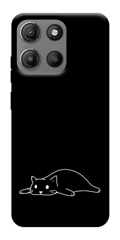Чехол Lazy cat для Motorola Moto G15 Power