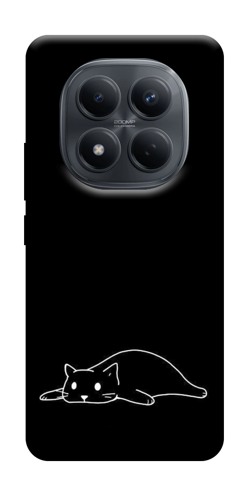 Чехол Lazy cat для Xiaomi Redmi Note 15 Pro 4G