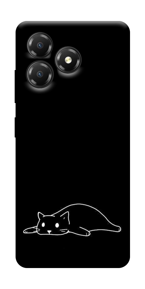 Чехол Lazy cat для ZTE Blade A36