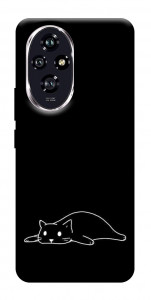 Чехол Lazy cat для Huawei Honor 200