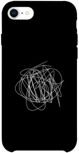 Чехол Scribble для iPhone SE (2020)