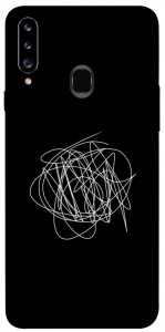 Чехол Scribble для Galaxy A20s (2019)