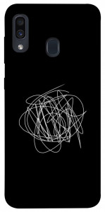 Чехол Scribble для Samsung Galaxy A20 A205F