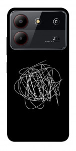 Чехол Scribble для ZTE Blade A54 4G