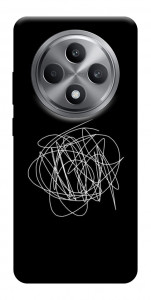 Чехол Scribble для Oppo Reno 12 F 4G