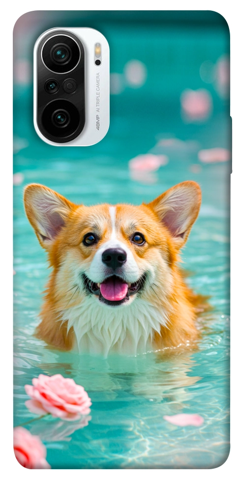 Чехол Swimming corgi для Xiaomi Mi 11i