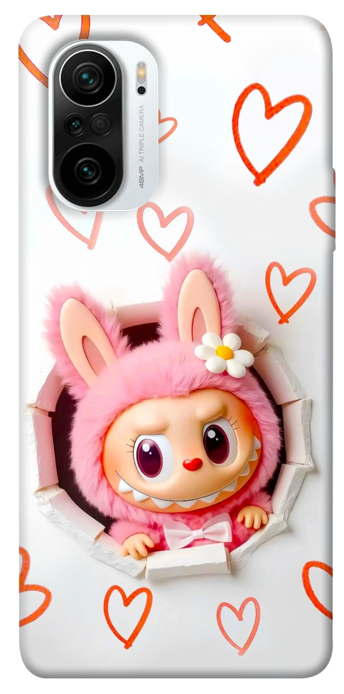 Чехол Labubu paper для Xiaomi Mi 11i