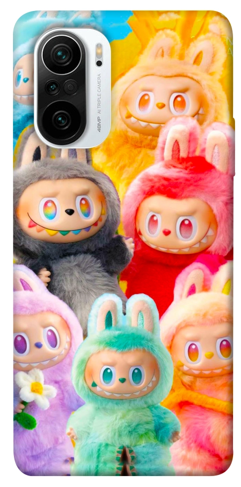 Чехол Rainbow labubu для Xiaomi Mi 11i