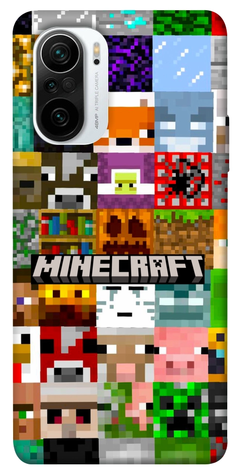 Чехол Minecraft collage для Xiaomi Mi 11i