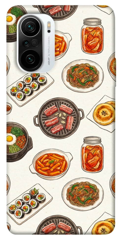 Чехол Korean food для Xiaomi Mi 11i