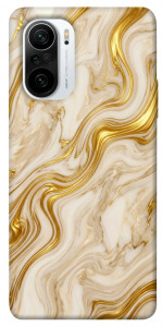 Чохол Liquid gold marble для Xiaomi Redmi K40