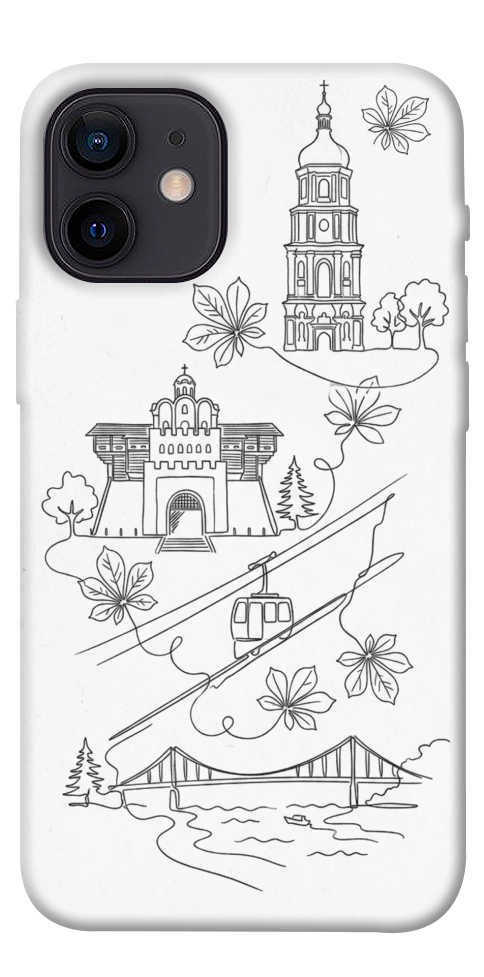 Чохол Kyiv spirit для iPhone 12 mini
