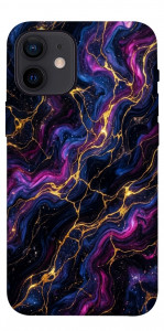 Чохол Purple space marble для iPhone 12 mini