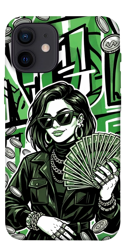 Чохол Money woman green для iPhone 12 mini