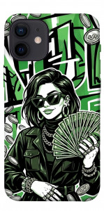 Чохол Money woman green для iPhone 12 mini