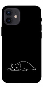 Чохол Lazy cat для iPhone 12 mini