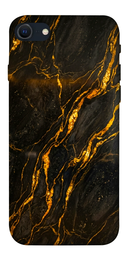 Чехол Black gold для iPhone SE (2022)