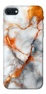 Чехол Lava marble для iPhone SE (2022)