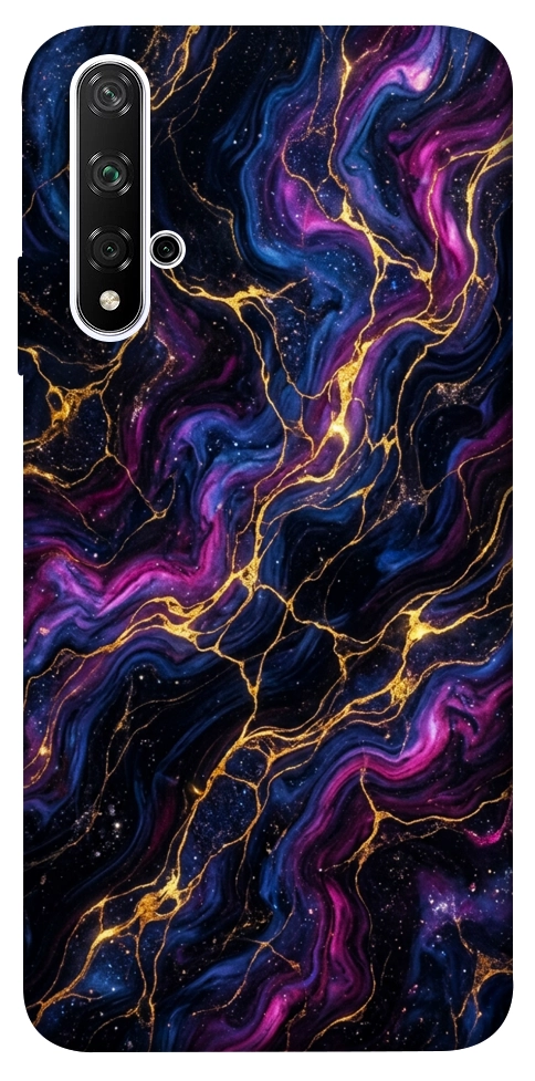 Чохол Purple space marble для Huawei Honor 20