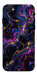 Чехол Purple space marble для iPhone SE (2022)
