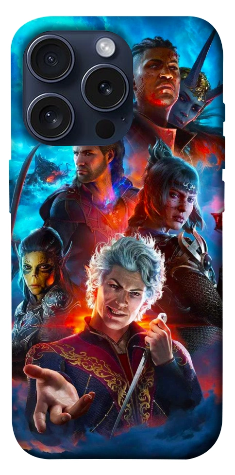 Чохол Baldurs gate для iPhone 15 Pro