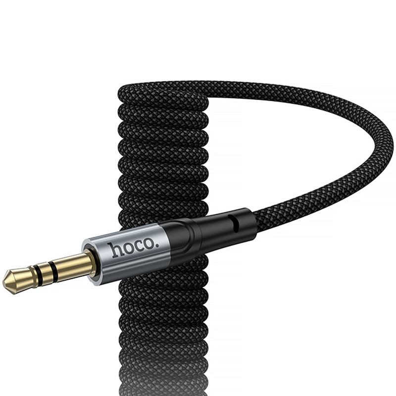 Заказать Аудио кабель Aux Hoco UPA33A Nuevo (Lightning to AUX 3.5mm) (1.5m) (Black) на vchehle.ua