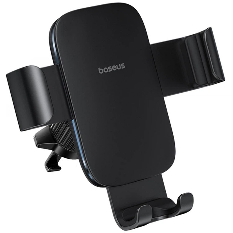 Фото Автодержатель Baseus Metal Age 3 Gravity Car Mount (Air Outlet Version) (C40467600) (Cluster Black) в магазине vchehle.ua