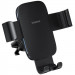 Фото Автодержатель Baseus Metal Age 3 Gravity Car Mount (Air Outlet Version) (C40467600) (Cluster Black) в магазине vchehle.ua