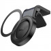 Автотримач Hoco H59 Show ring magnetic (L air outlet) (Black / Metal gray) в магазині vchehle.ua