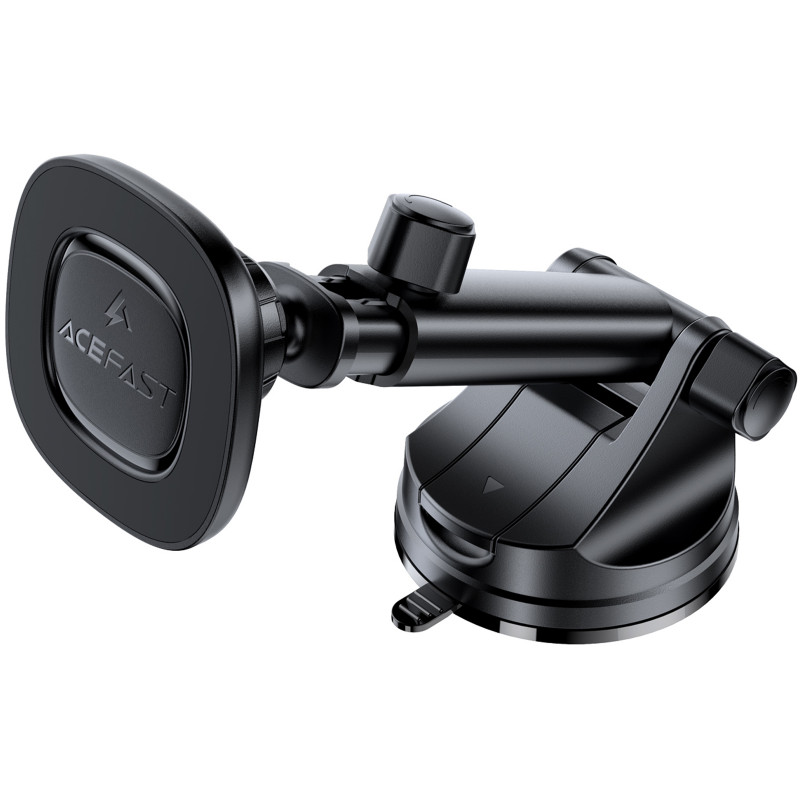 Купити Автотримач з БЗП Acefast D47 Magnetic Charging 15W (center console) (Black) на vchehle.ua