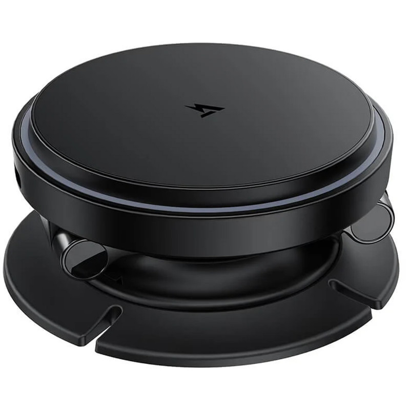 Автотримач з БЗП Acefast D65 Magnetic Wireless Charging 15W (Black) в магазині vchehle.ua