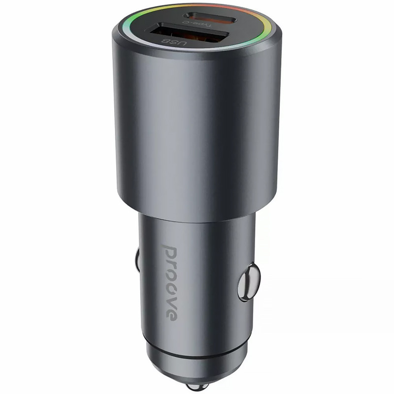 АЗУ Proove Double Energy Plus PD53W+QC3.0 (1USB-A/1C) (Metal gray)