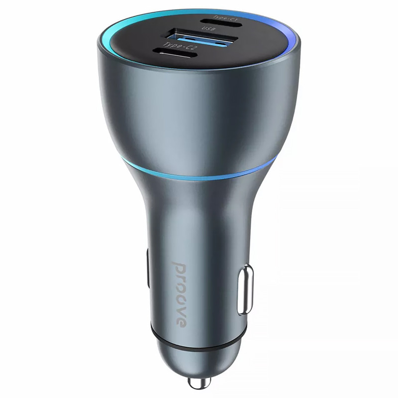 АЗП Proove Super Charge 130W PD100W+QC3.0 (1USB-A/2C)