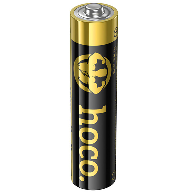 Батарейки Hoco JA2B AAA (LR03) Alkaline 4 pcs (Black)