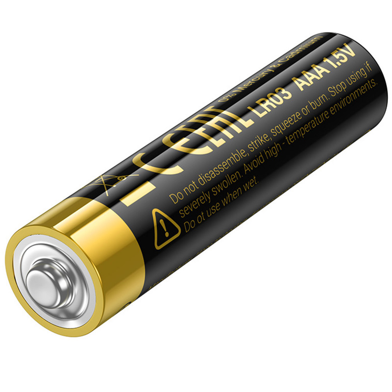 Фото Батарейки Hoco JA2B AAA (LR03) Alkaline 4 pcs (Black) на vchehle.ua