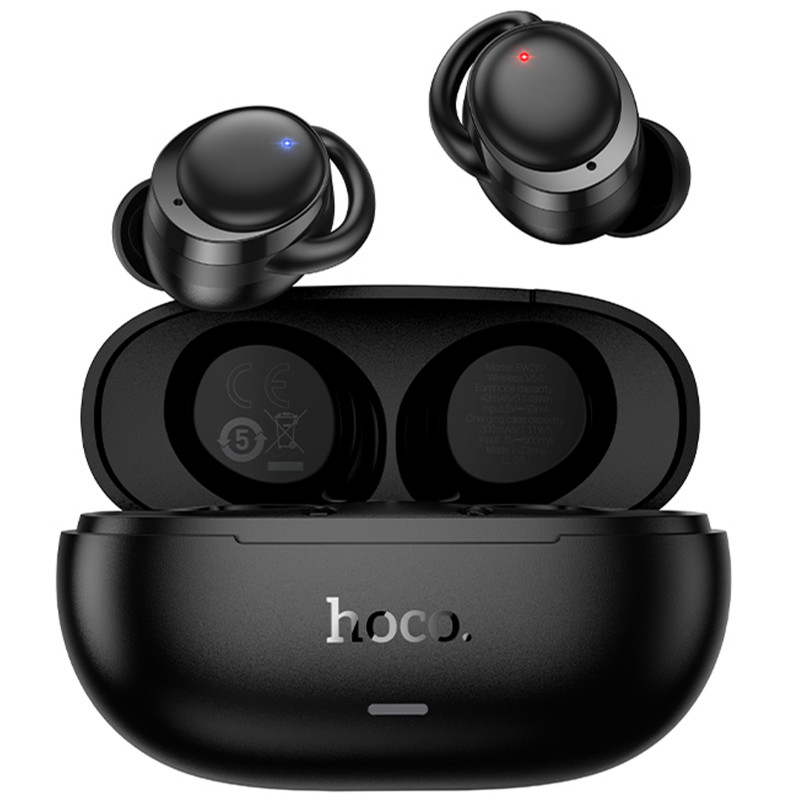 Фото Беспроводные TWS наушники Hoco EW207 Sound (Black) в магазине vchehle.ua