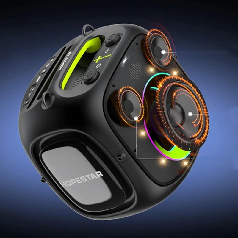 Bluetooth колонка Hopestar Party One Ultimate 240W (Black) в магазині vchehle.ua