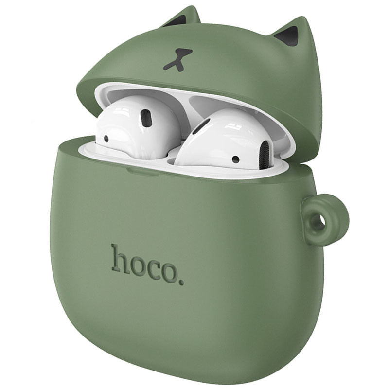 Беспроводные TWS наушники Hoco EW45 Cat Case (Forest Cat)