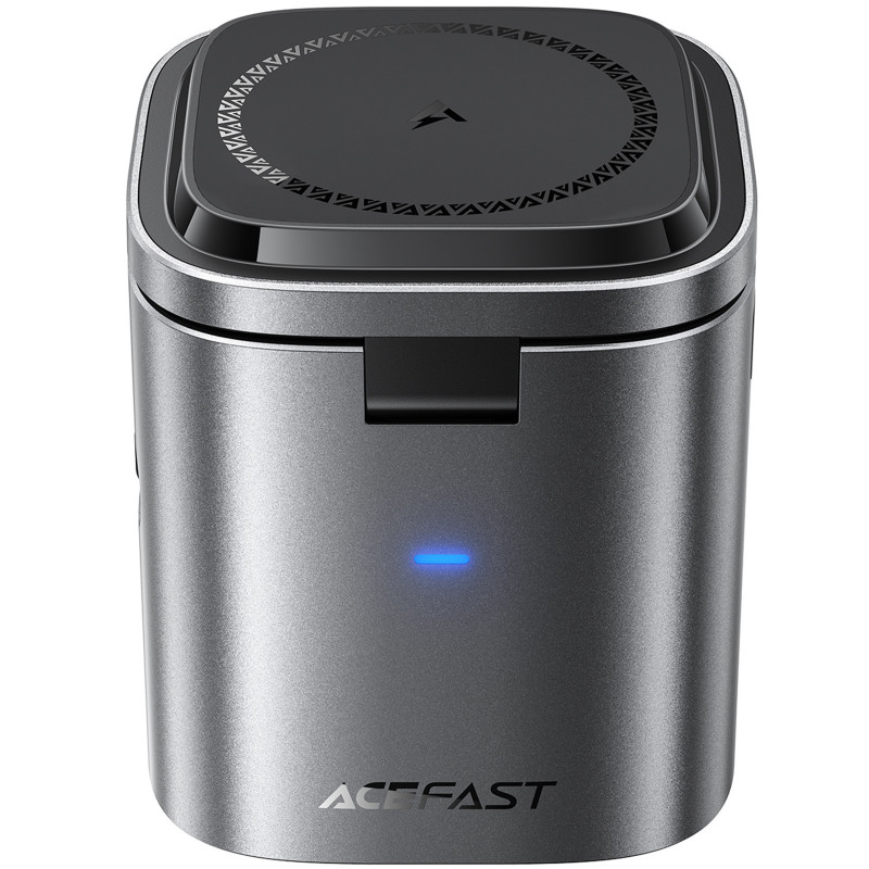 Заказать БЗУ Acefast Z9 6in1 35W GaN + СЗУ 45W (Metal grey) на vchehle.ua