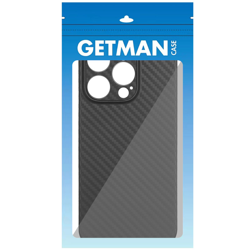 Фото Чехол Getman Carbon Ultra Slim для Apple iPhone 15 Pro (6.1") (Black) в магазине vchehle.ua