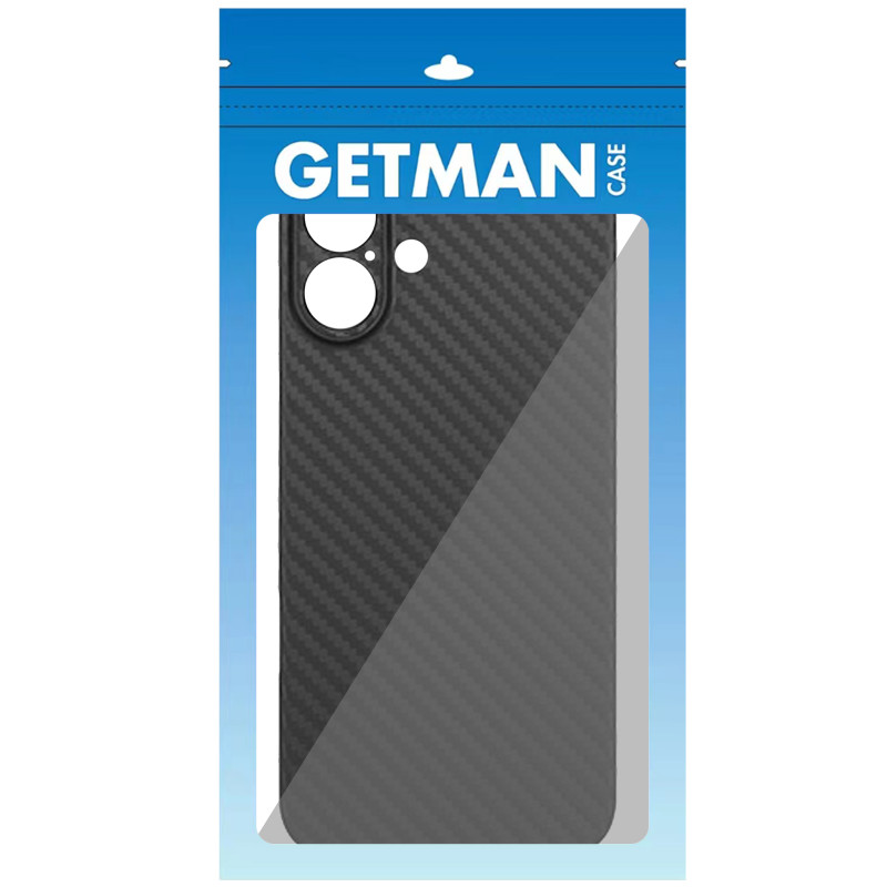 Фото Чехол Getman Carbon Ultra Slim для Apple iPhone 16 (6.1") (Black) в магазине vchehle.ua