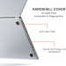 Фото Чохол-накладка Epik Clear Shell на Apple MacBook Air 13.3'' (2018-2020) (Прозорий) на vchehle.ua