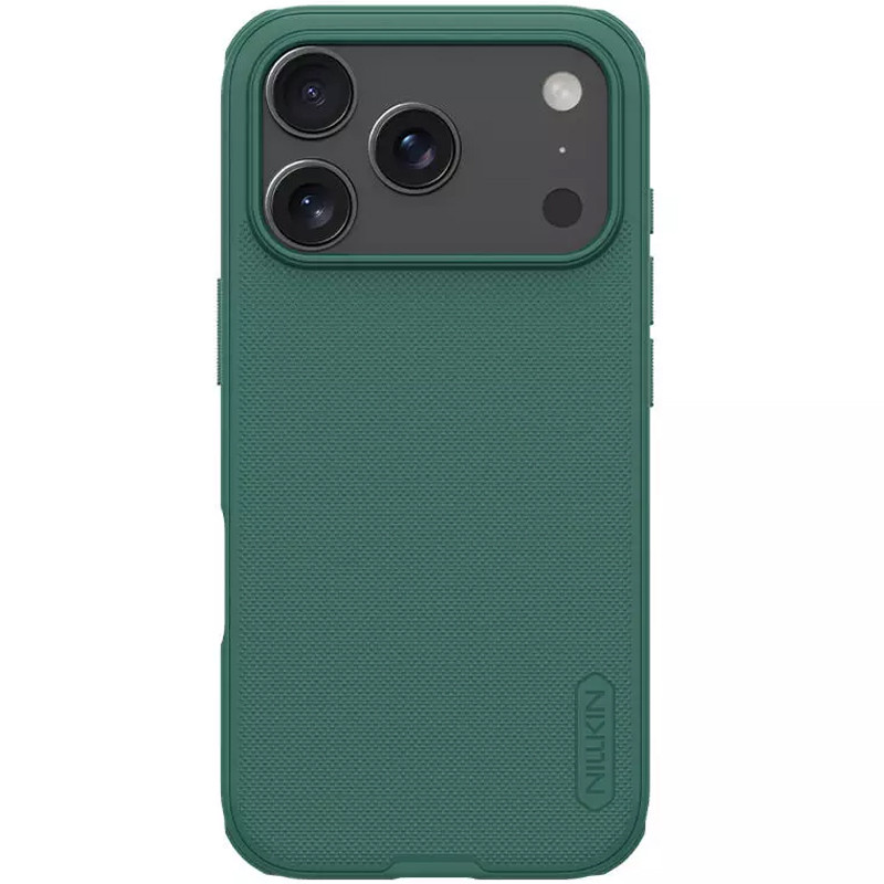 Фото Чехол Nillkin Matte Pro для Apple iPhone 17 Pro Max / 18 Pro Max (6.9") (Зеленый / Deep Green) на vchehle.ua