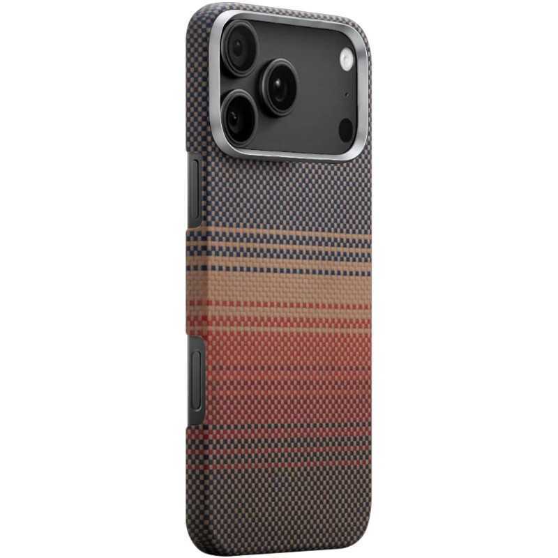 Чехол PC Carbon Protection Slim with Magnetic Fit для Apple iPhone 17 Pro / 18 Pro (6.3") (Red)