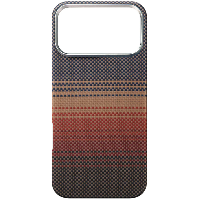 Фото Чехол PC Carbon Protection Slim with Magnetic Fit для Apple iPhone 17 Pro / 18 Pro (6.3") (Red) на vchehle.ua